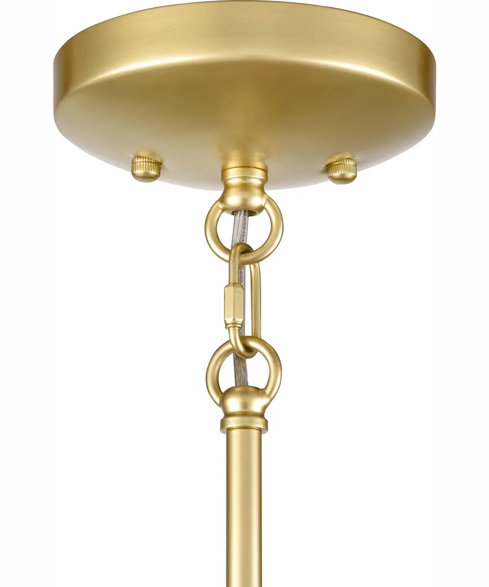 Flora Grace 7'' Wide 1-Light Mini Pendant - Champagne Gold