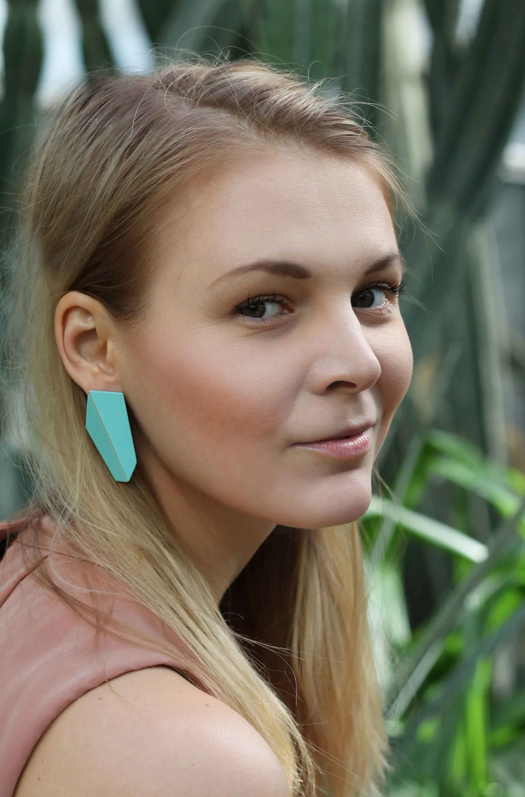 Folded Vertical Earrings