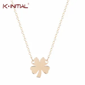 Four Leaf Clover Pendant Necklace for Women