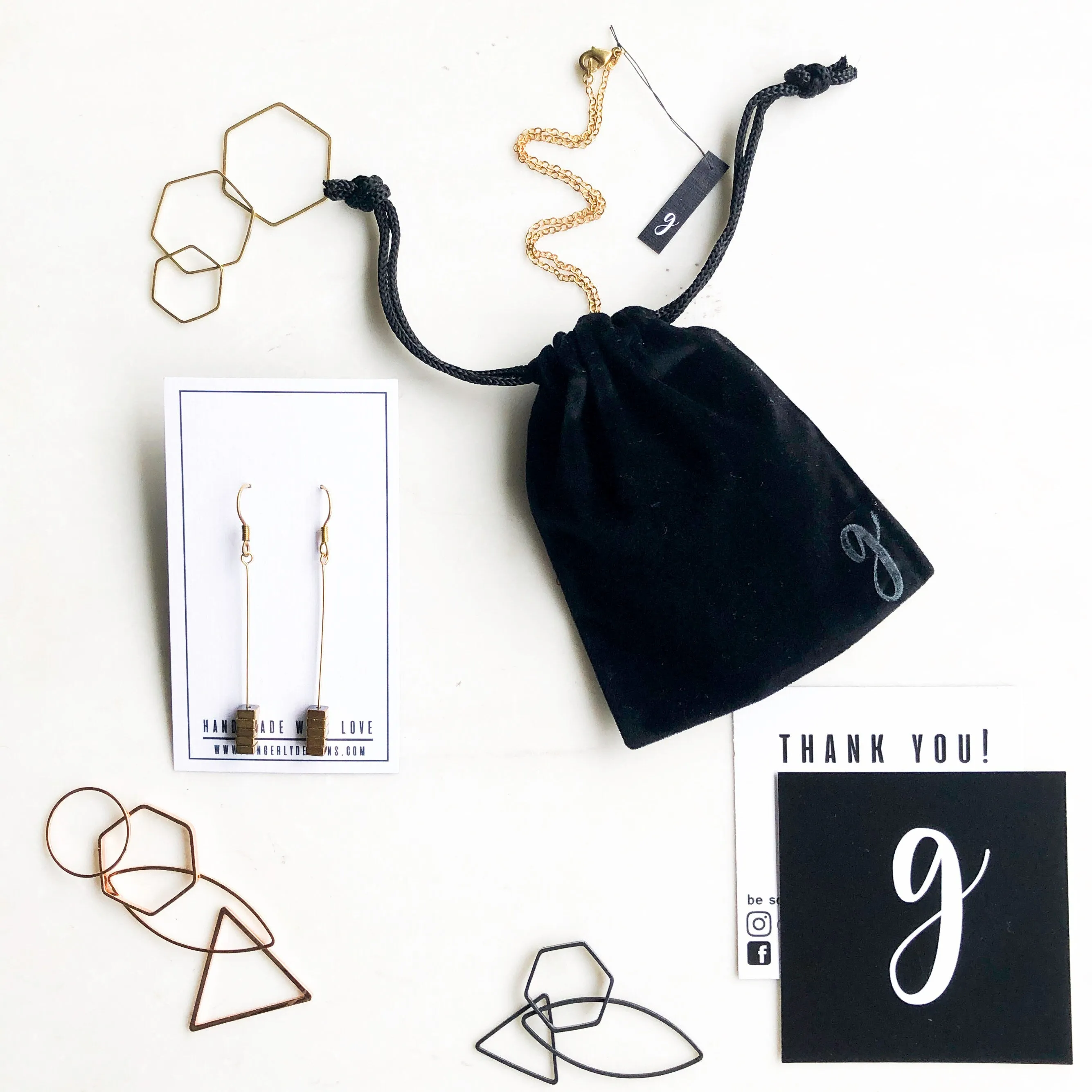 Gold and Pink Chandelier Earrings