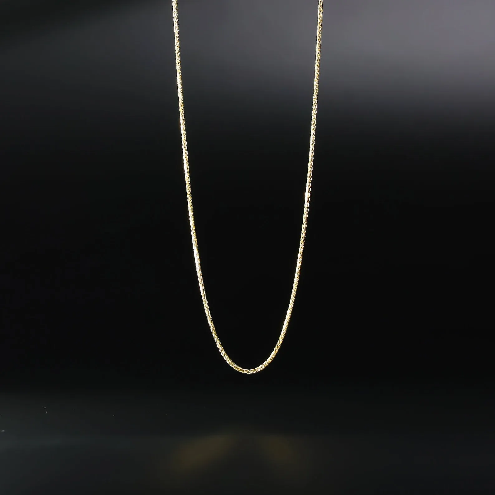 Gold Dolphin Pendant - Model 1669