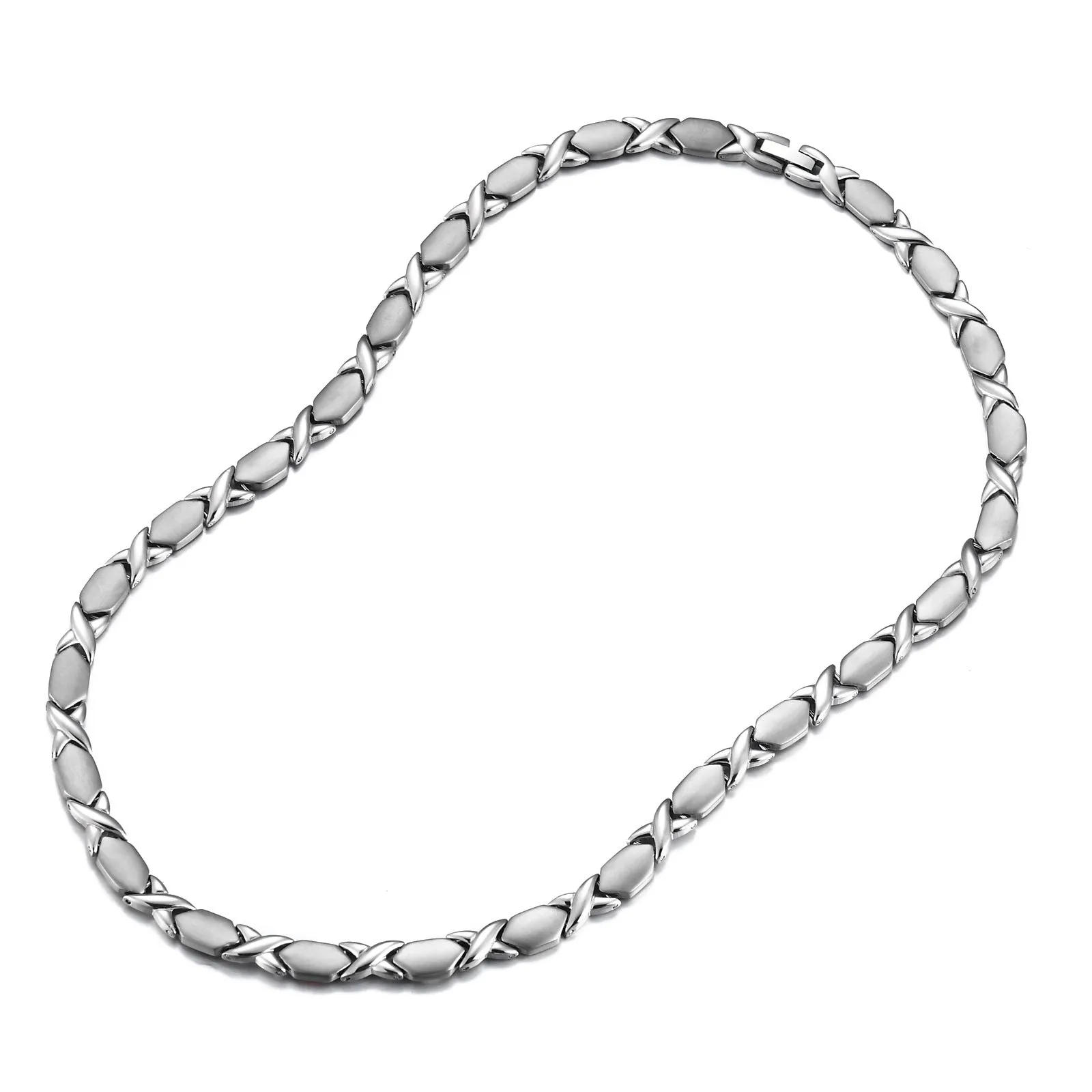 Gold Necklaces Men's Magnetic Therapy Necklaces Magnetic Necklace ,19.7 inchs FK-C9