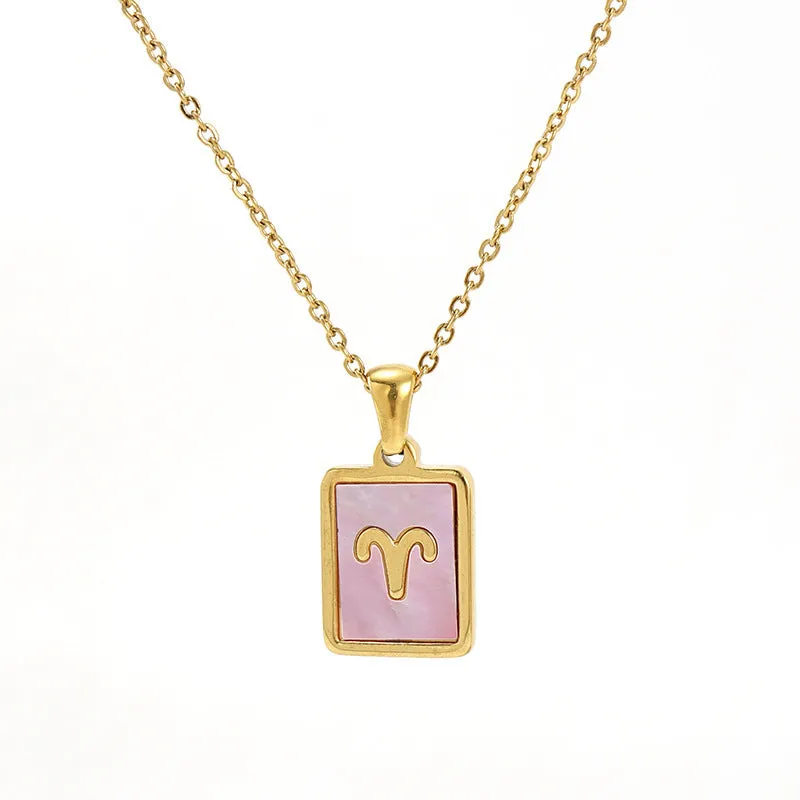 Gold Zodiac Necklace