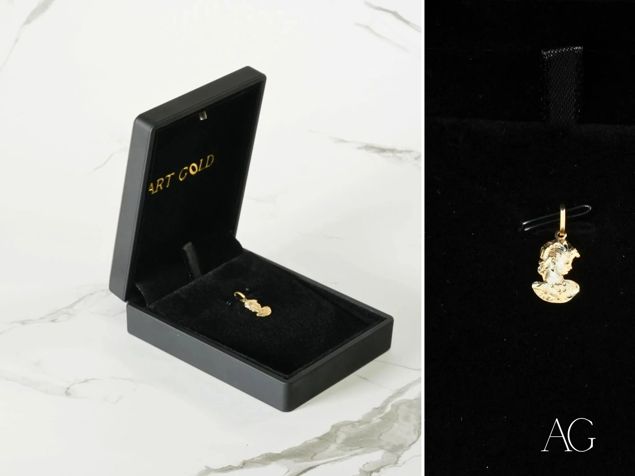 Golden Lady Pendant