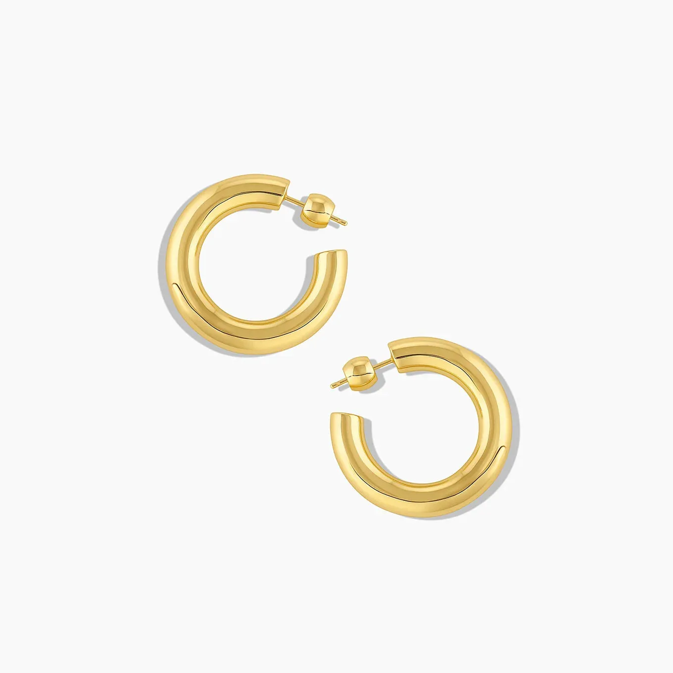 Gorjana Lou Statement Hoops (gold)