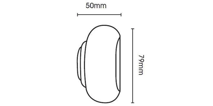 Hallis Modern Country 45mm Pearl Curtain Pole Button Finial