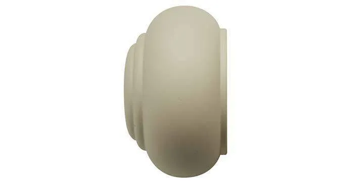 Hallis Modern Country 45mm Pearl Curtain Pole Button Finial