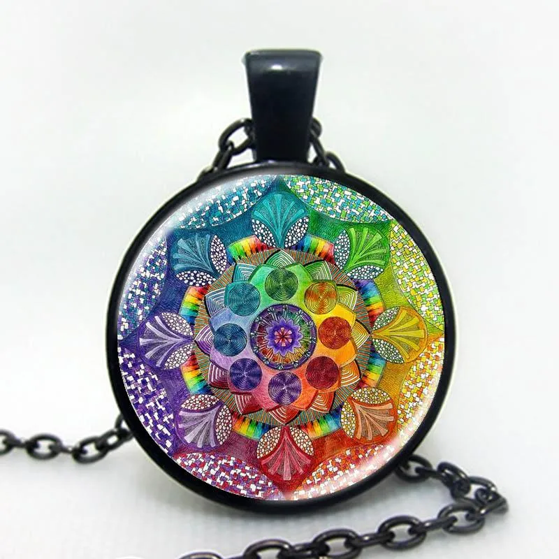 Handmade Om Symbol Pendant Necklace