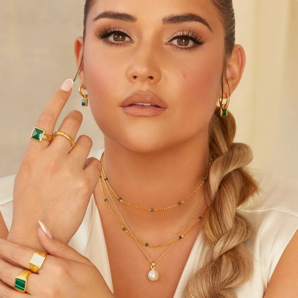 Hot Diamonds X Jac Jossa Revive Malachite Choker