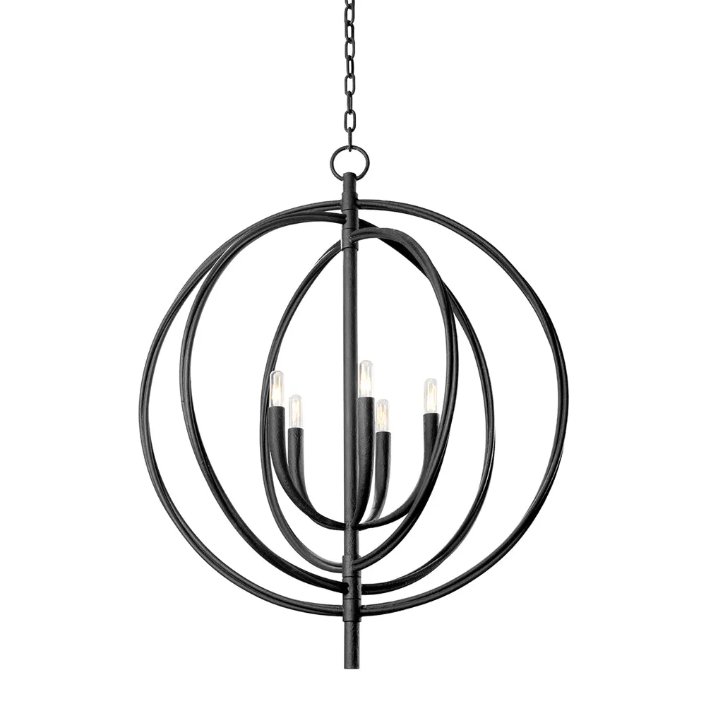 Hudson Valley Lighting Fillea Pendant Light– Black