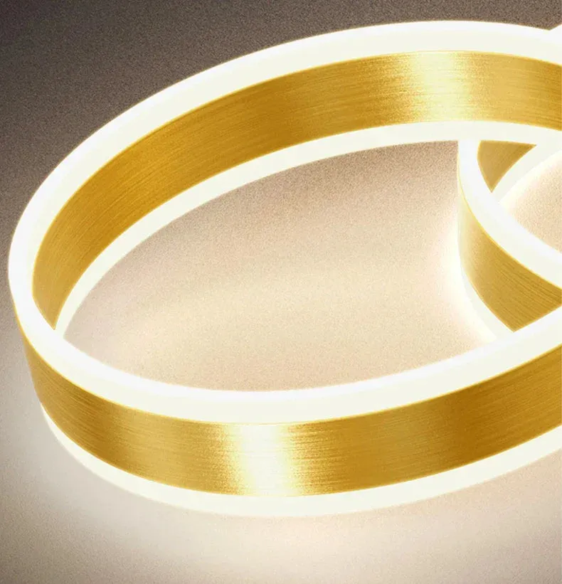 Jenru - Modern Multi Ring Hanging Ceiling Chandelier