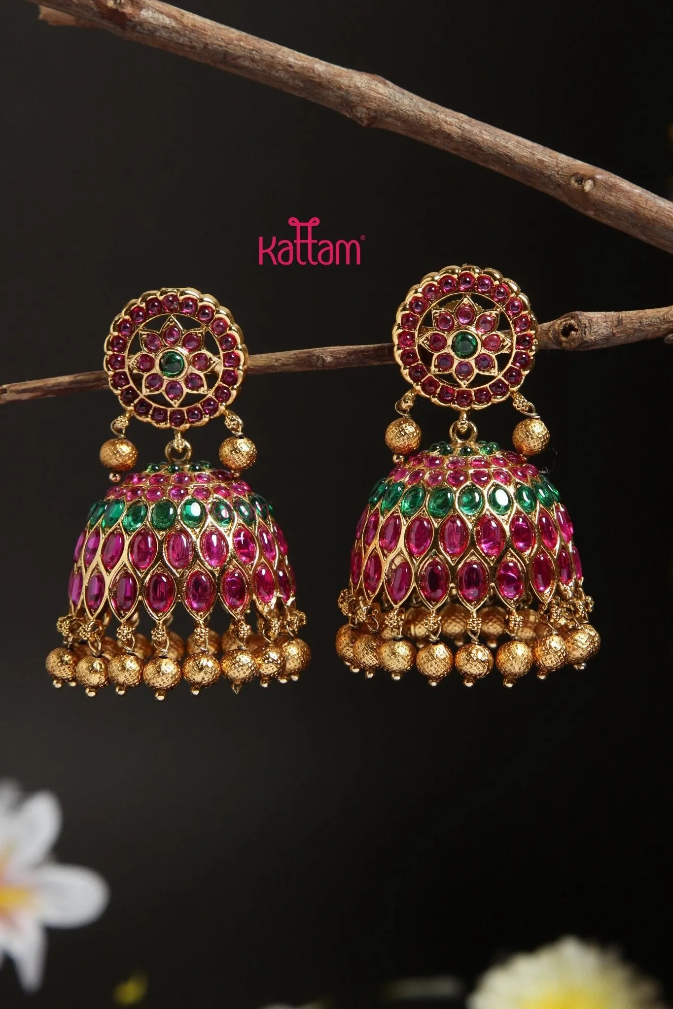 Kemp Bold Jhumka