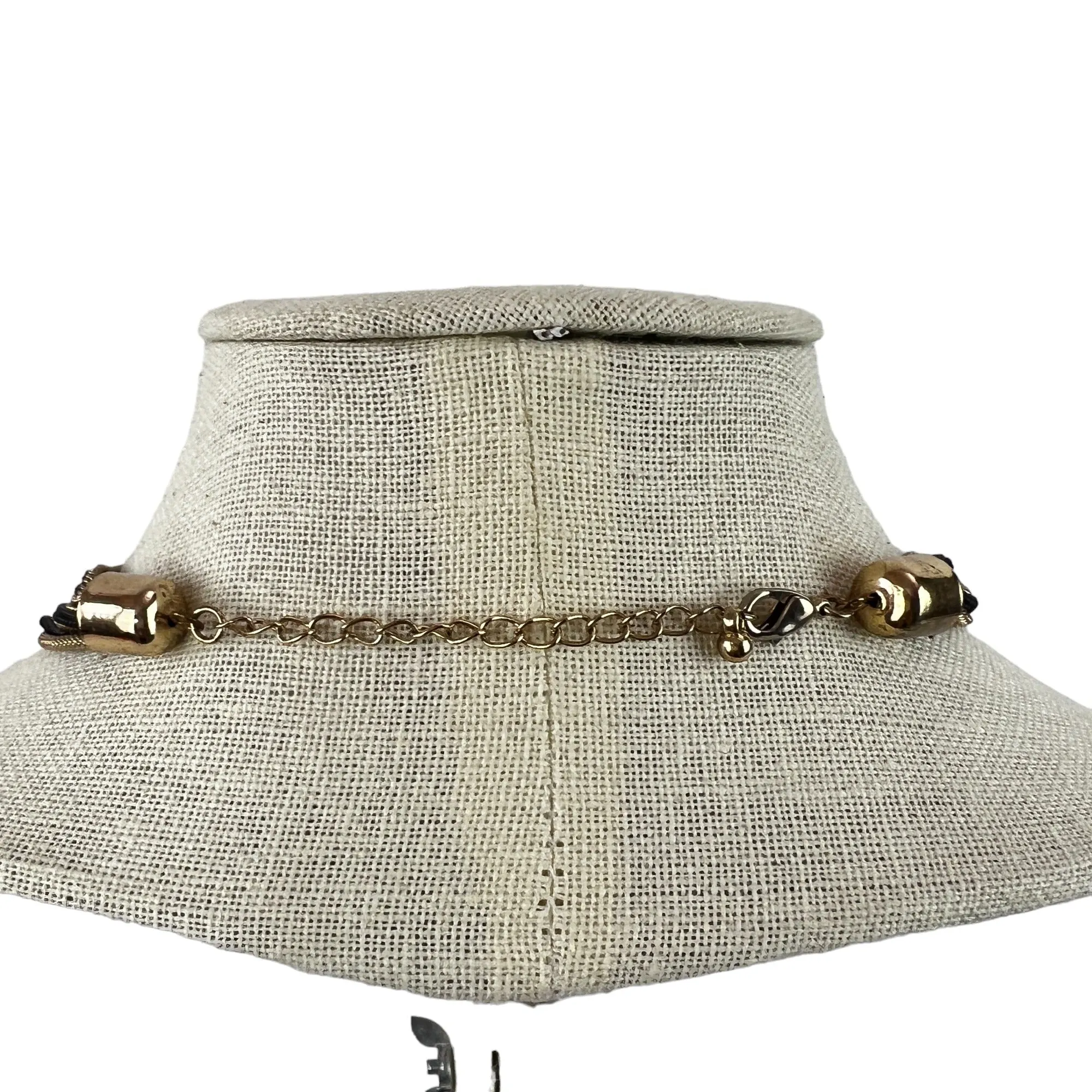 Knotted Chain Choker Necklace