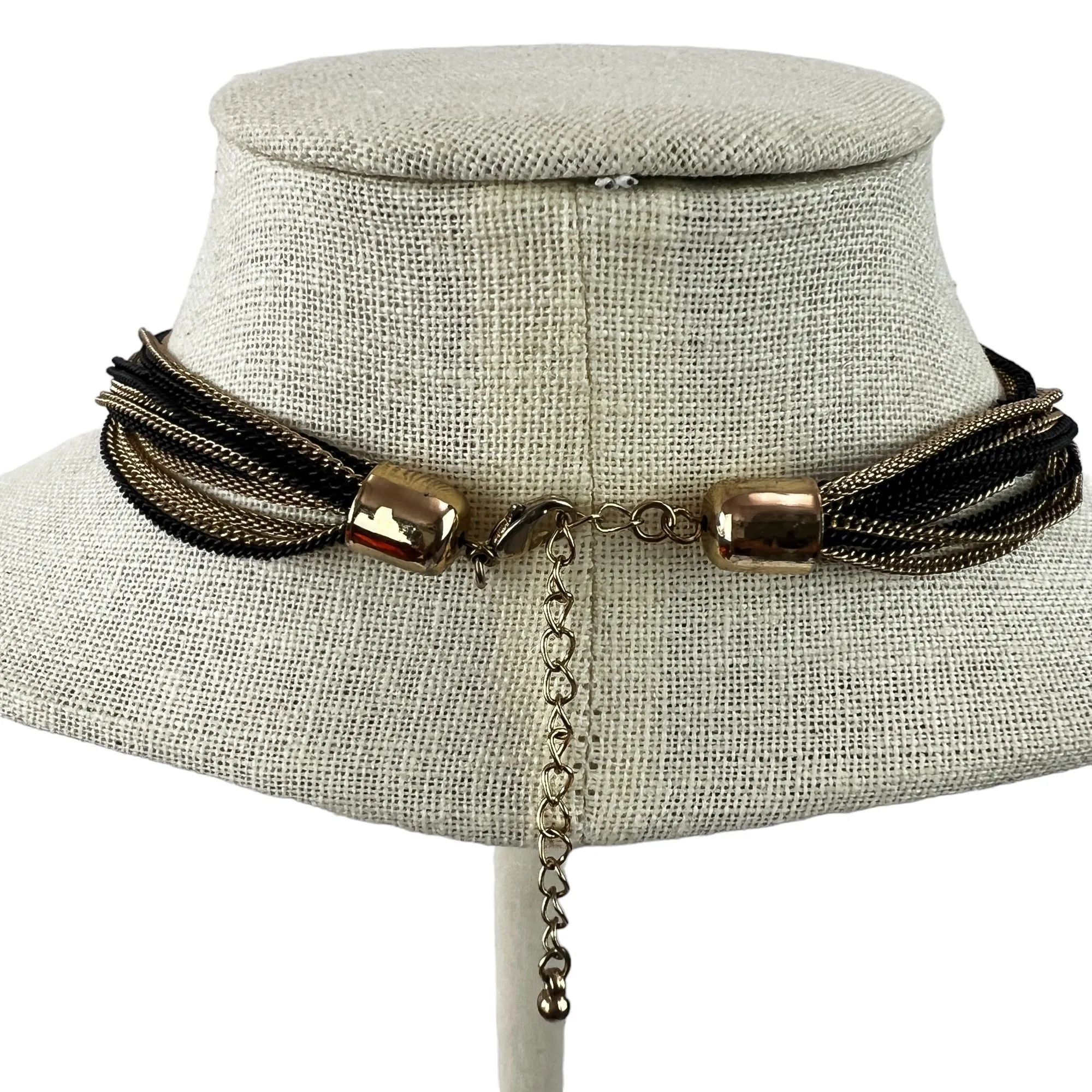 Knotted Chain Choker Necklace