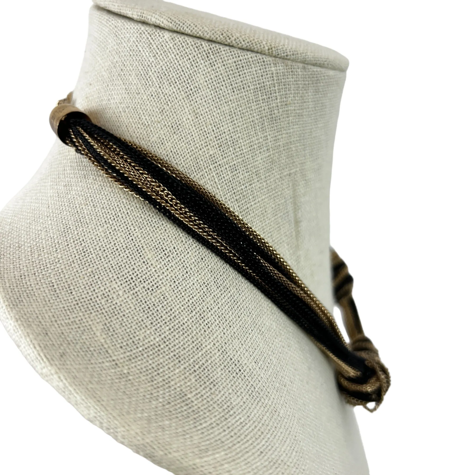 Knotted Chain Choker Necklace