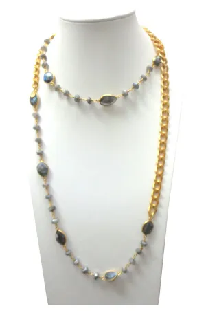 Lab Gold Layer Necklace