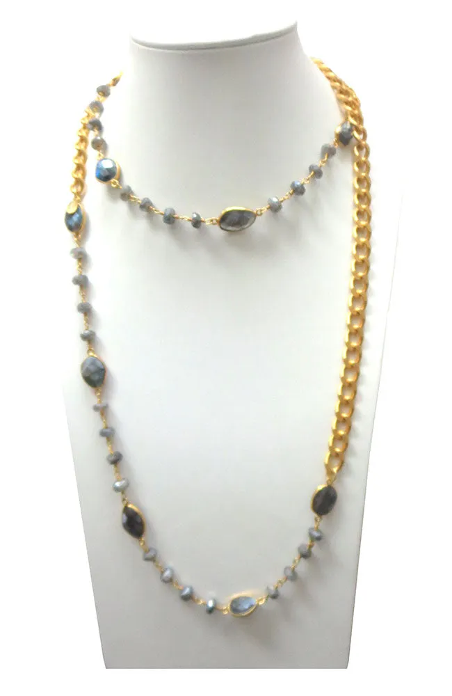 Lab Gold Layer Necklace