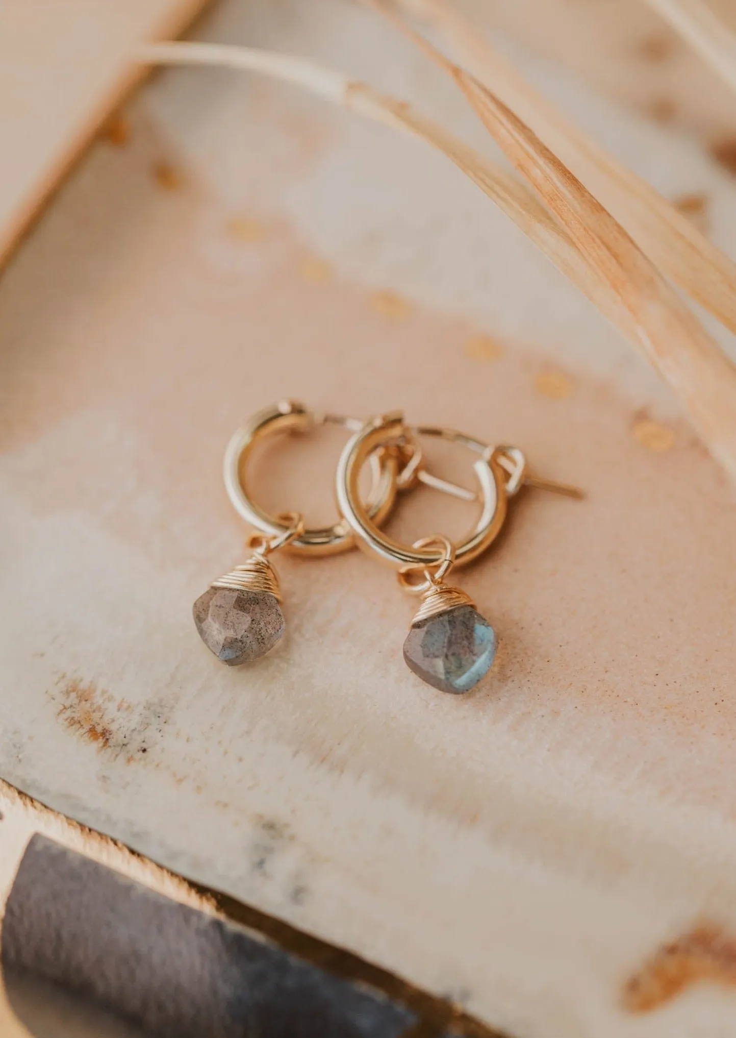 Labradorite Charms