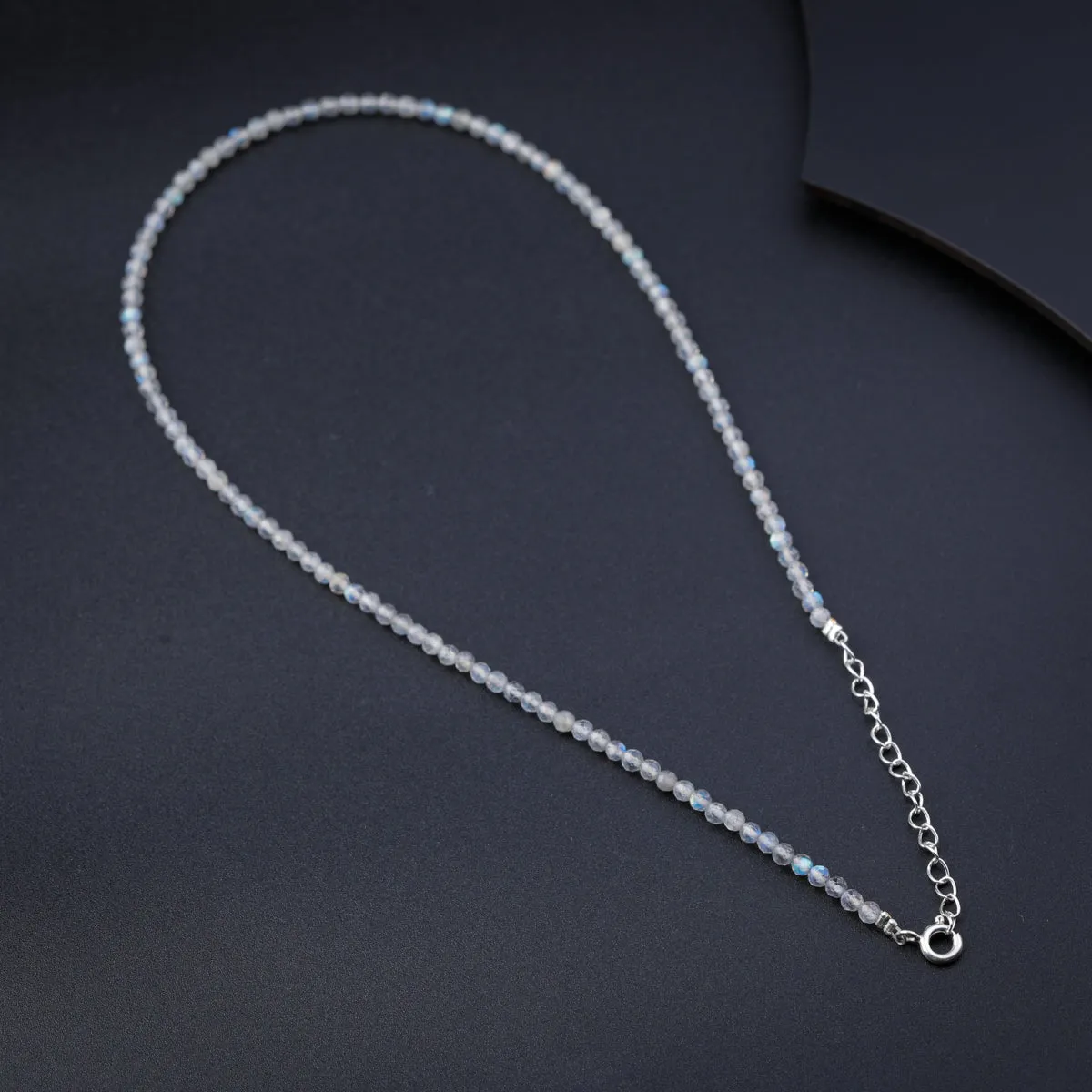 Labradorite Silver Necklace