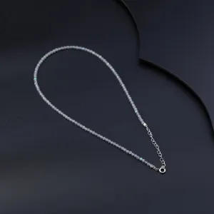 Labradorite Silver Necklace