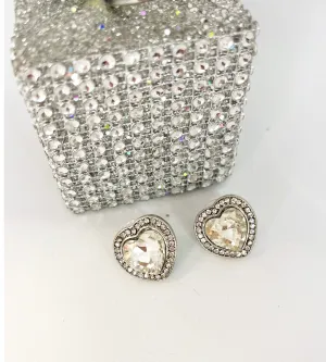 Large Diamanté Earrings