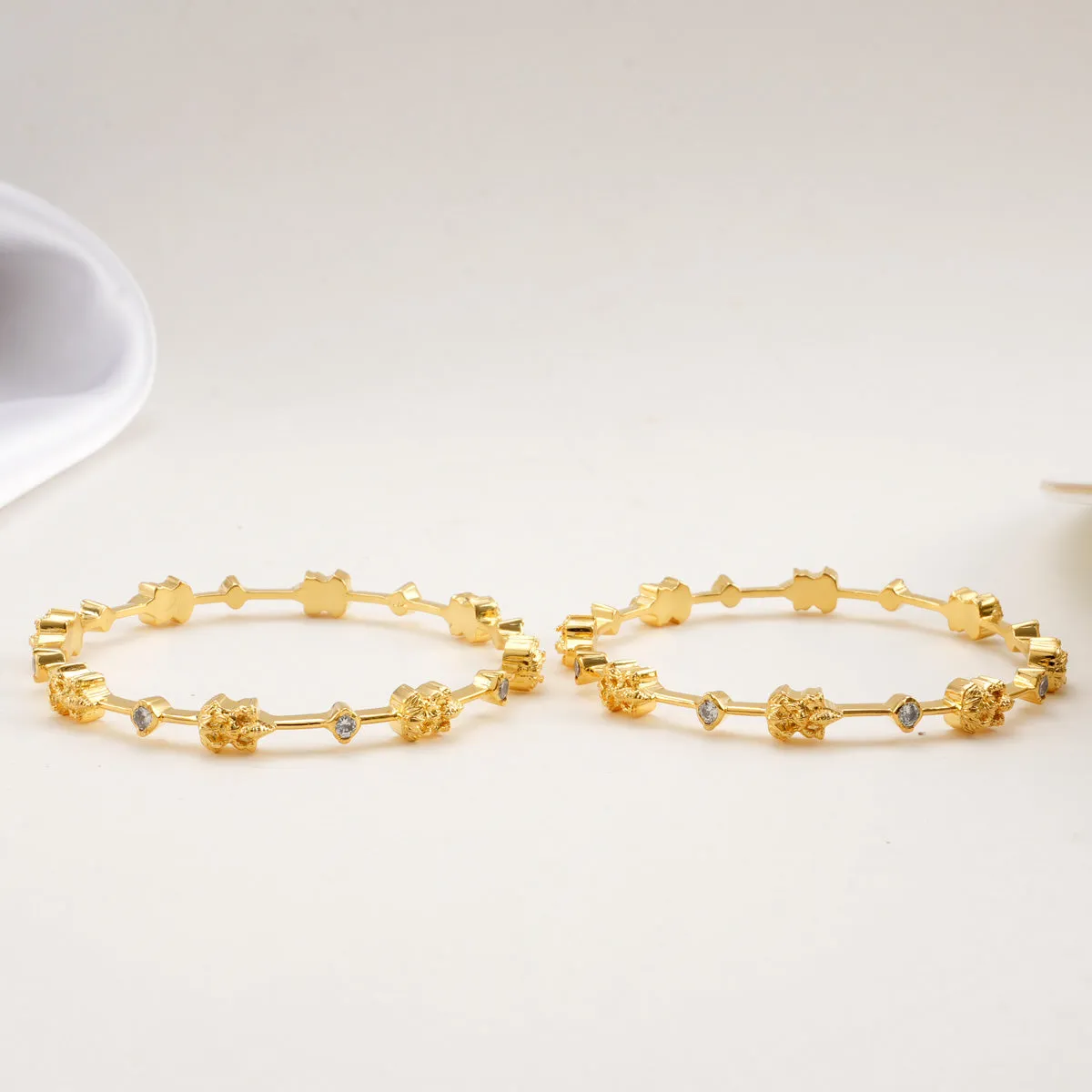 Lekhashri Nagas Pair Bangle