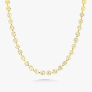 Little Drew Smiley Pave Diamond Adjustable Necklace