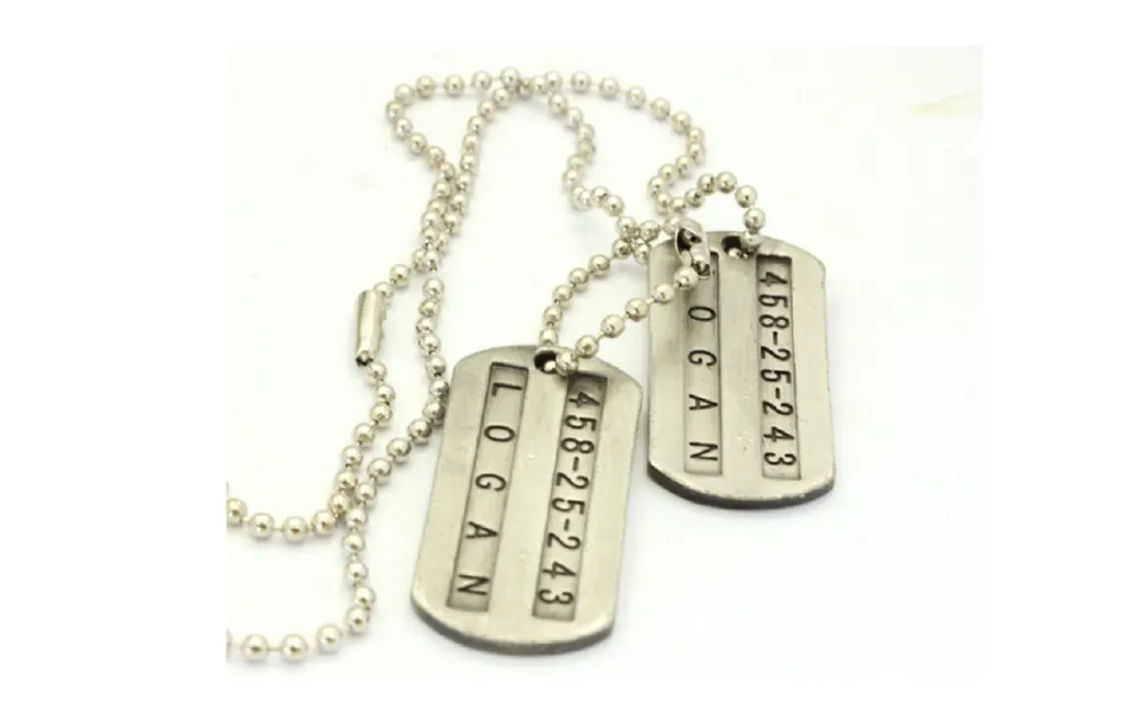 Logan Vintage Antique Silver Pendant Necklace