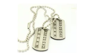 Logan Vintage Antique Silver Pendant Necklace