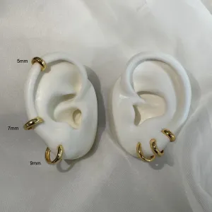 Love Local Mia Bold Hoops 5mm