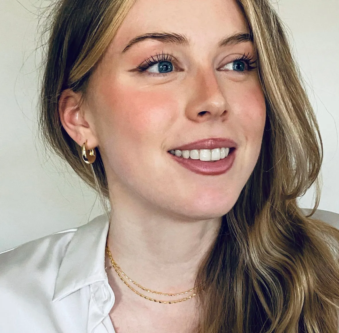 Luna Hoops | Bold Dome-Shaped Gold Hoops
