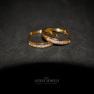 Luxsy Elsa Earrings - Gold