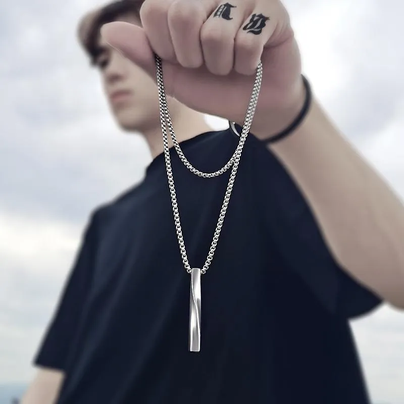 Men Trendy Pendant Necklaces