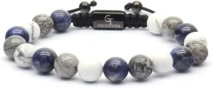 Men's Beaded Bracelet | Gift for Valentines Day | Wearer with Name, Fame, Fortune, and Mondy | Gemstones Beaded Bracelet for Mens Bracelet