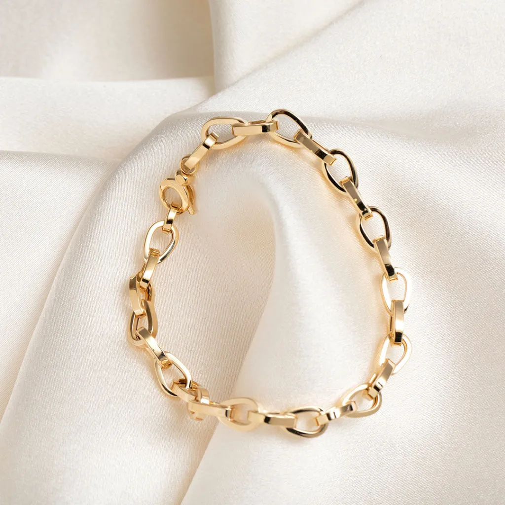 Milanese | 9ct Gold Fancy Link Bracelet