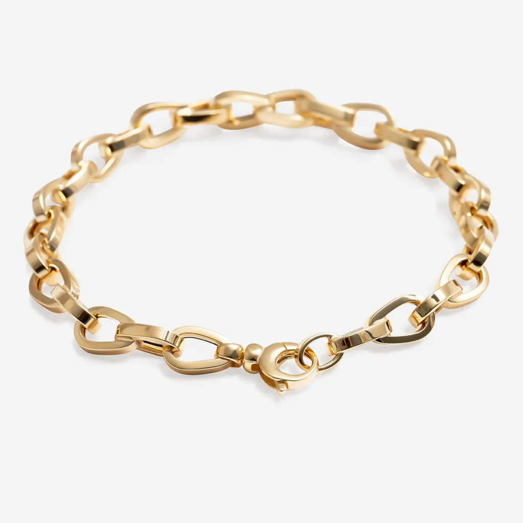 Milanese | 9ct Gold Fancy Link Bracelet