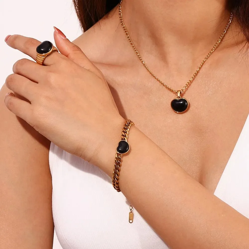 Miranda's Black Bold Heart