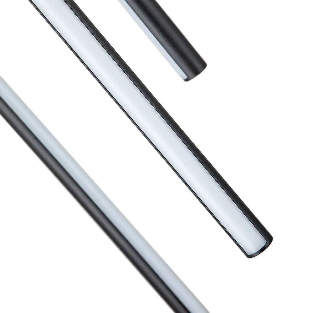 Modern 12-Light Linear LED Multi Light Pendant