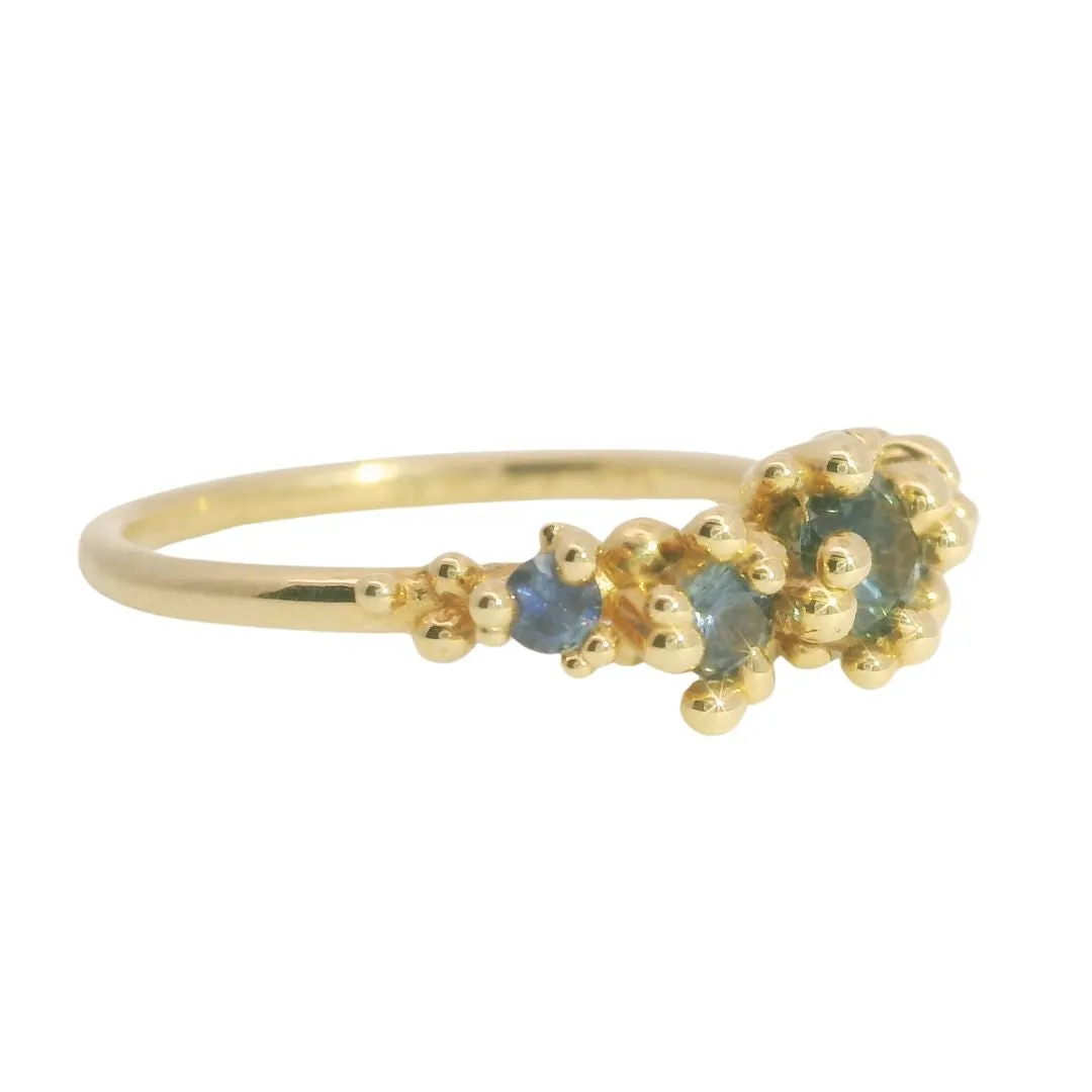 Montana Sapphire Wedding Ring