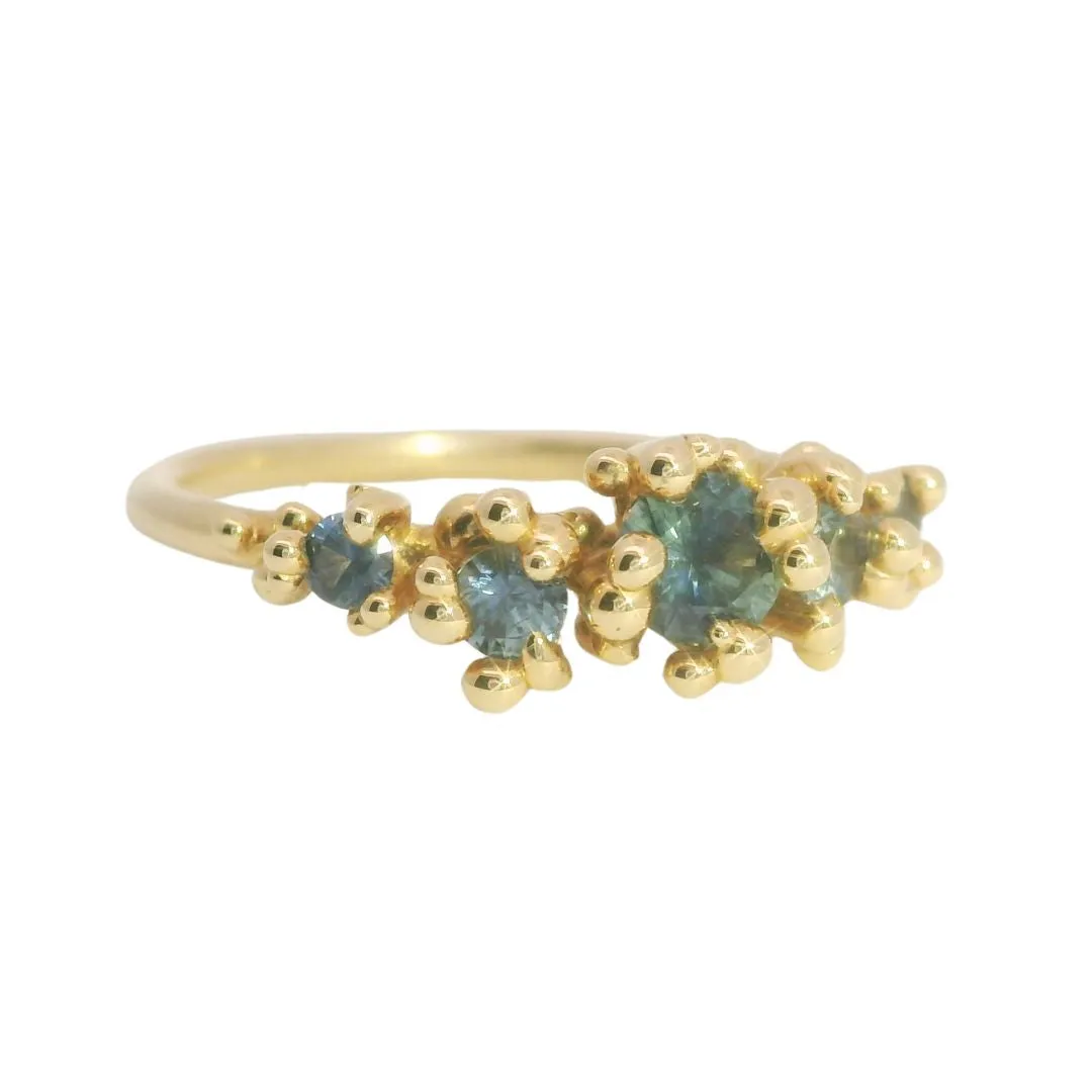 Montana Sapphire Wedding Ring