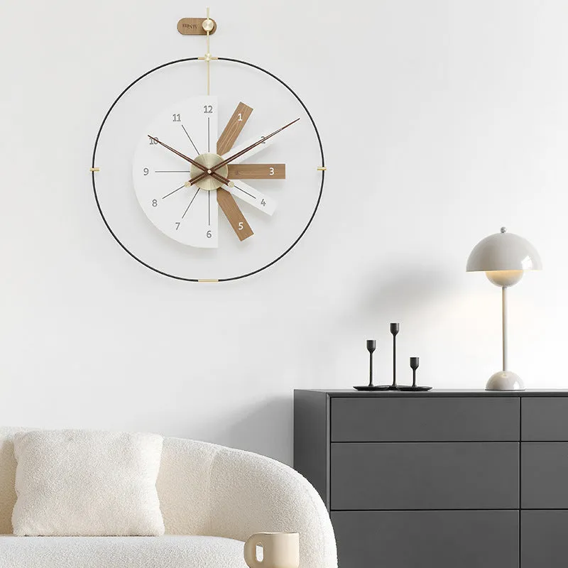 Moving Target Wall Clock – Artistic Modern Design for Unique Interiors