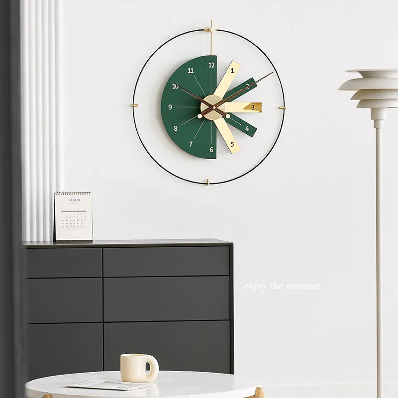 Moving Target Wall Clock – Artistic Modern Design for Unique Interiors