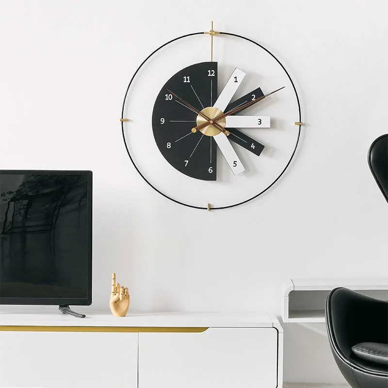 Moving Target Wall Clock – Artistic Modern Design for Unique Interiors