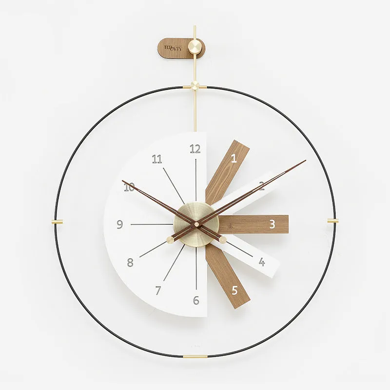 Moving Target Wall Clock – Artistic Modern Design for Unique Interiors