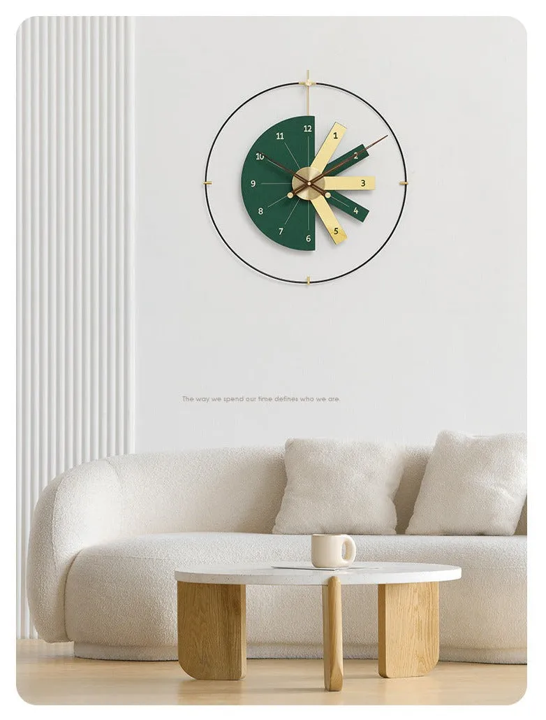 Moving Target Wall Clock – Artistic Modern Design for Unique Interiors