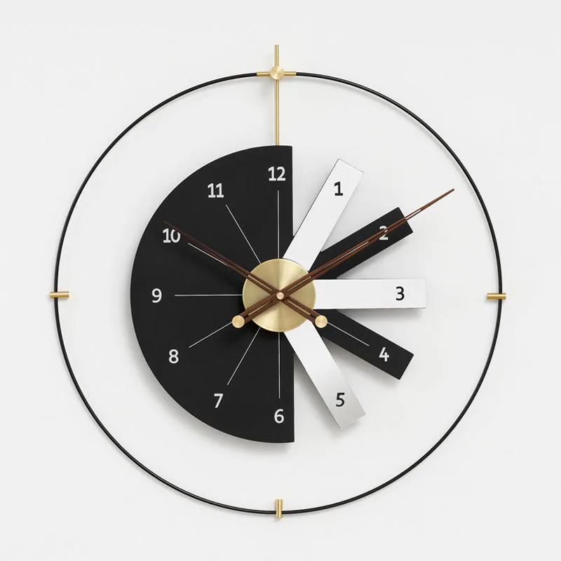 Moving Target Wall Clock – Artistic Modern Design for Unique Interiors