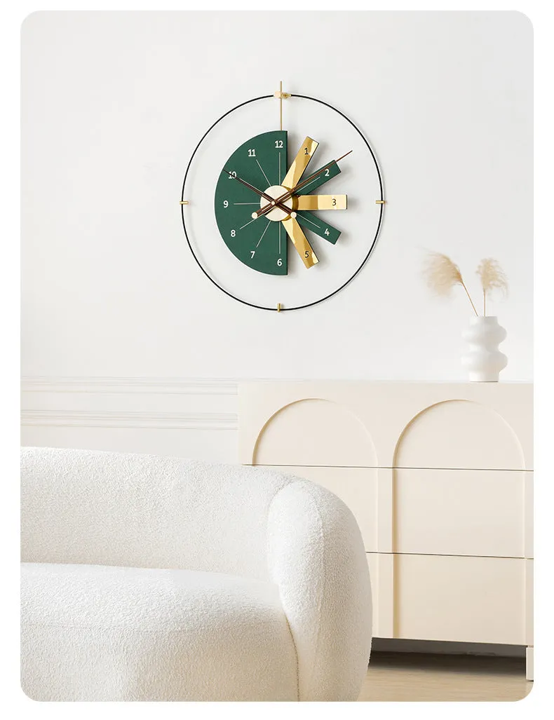 Moving Target Wall Clock – Artistic Modern Design for Unique Interiors