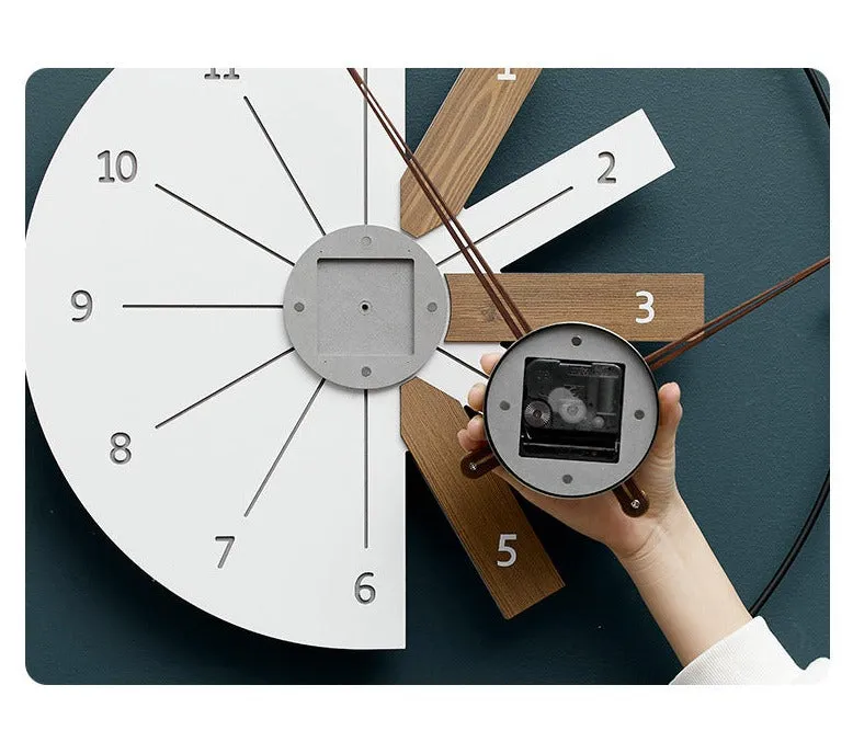 Moving Target Wall Clock – Artistic Modern Design for Unique Interiors