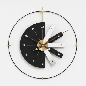 Moving Target Wall Clock – Artistic Modern Design for Unique Interiors