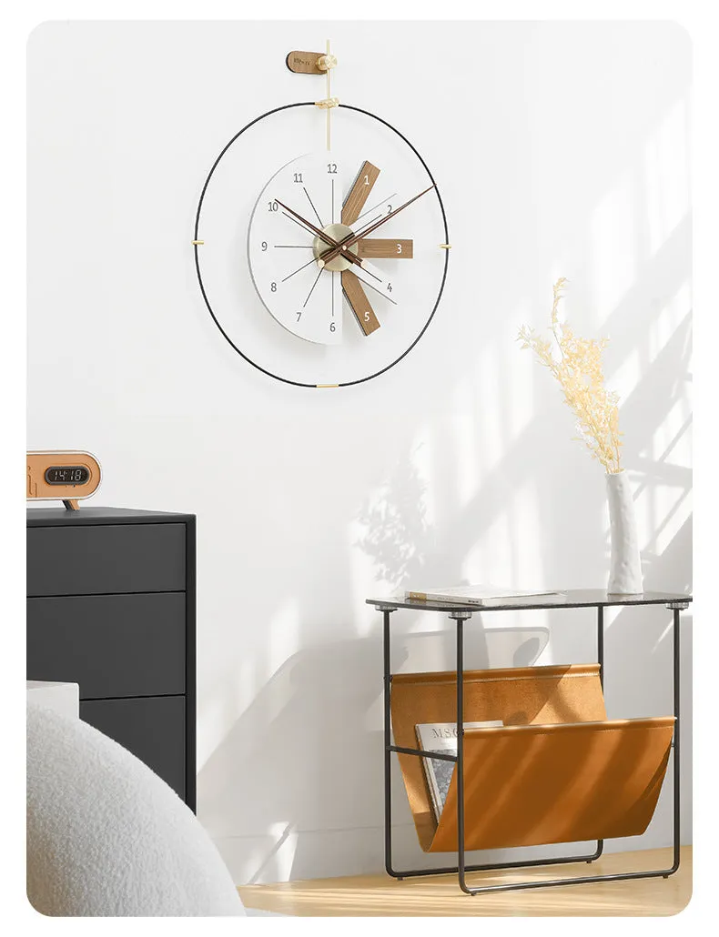 Moving Target Wall Clock – Artistic Modern Design for Unique Interiors